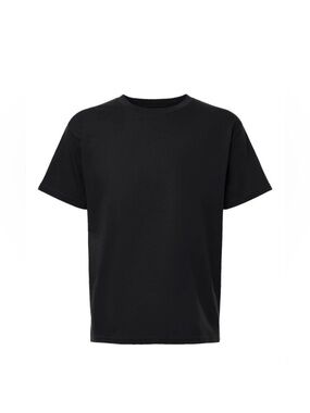 AMERICAN APPAREL SMALL KIDS 4PK T-SHIRTS - BLACK SIZE 10 (NEW WITH TAGS) A13